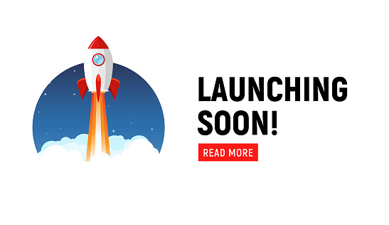 Launching soon marketing store template. Coming soon announcement flyer banner