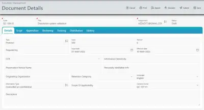 Document Workflow