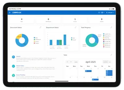 CORPEX Document Control interface